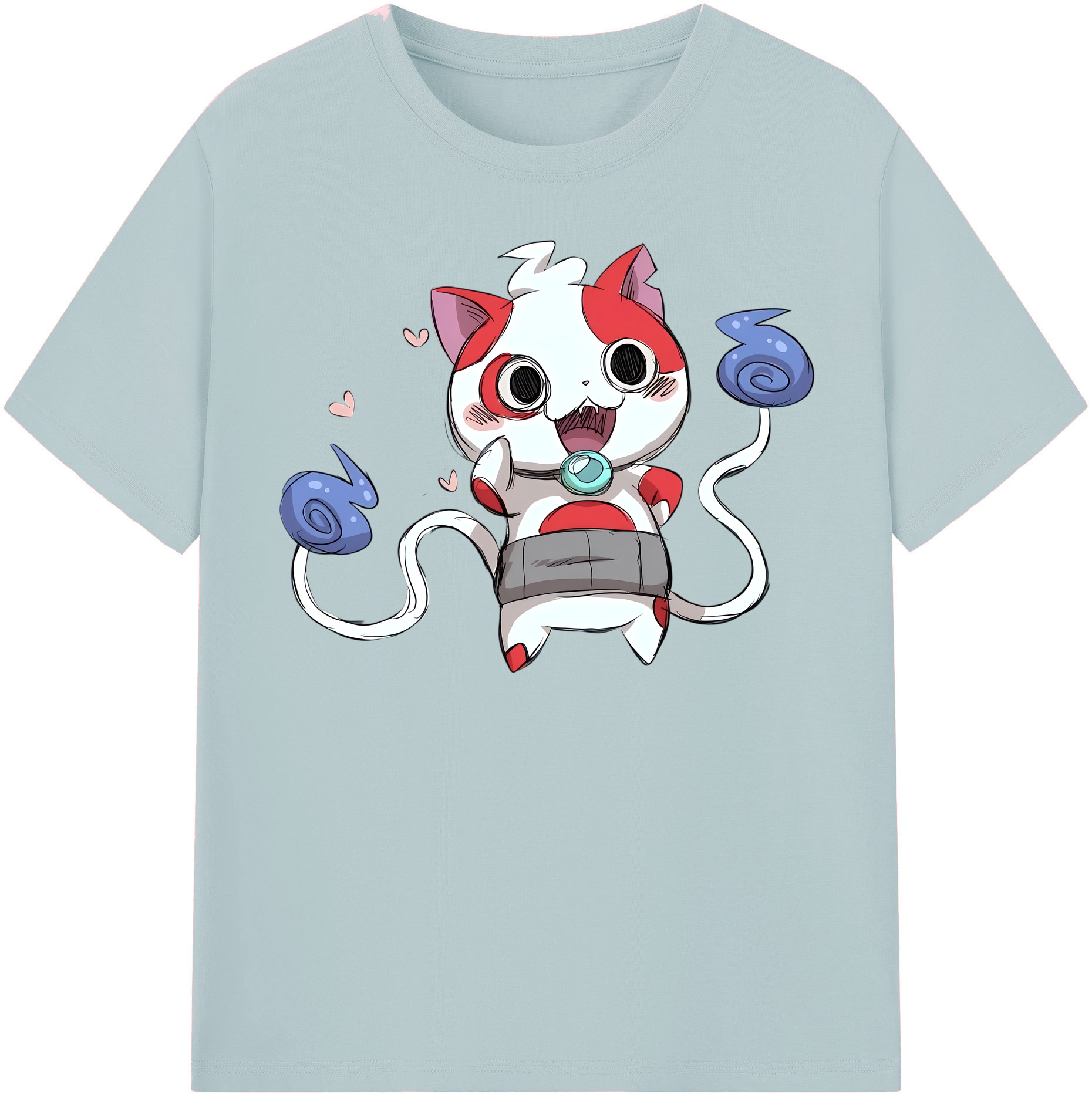 （画像用） 妖怪ウォッチ Yo-kai Watch 綿100％半袖Tシャツ（フロントプリント）